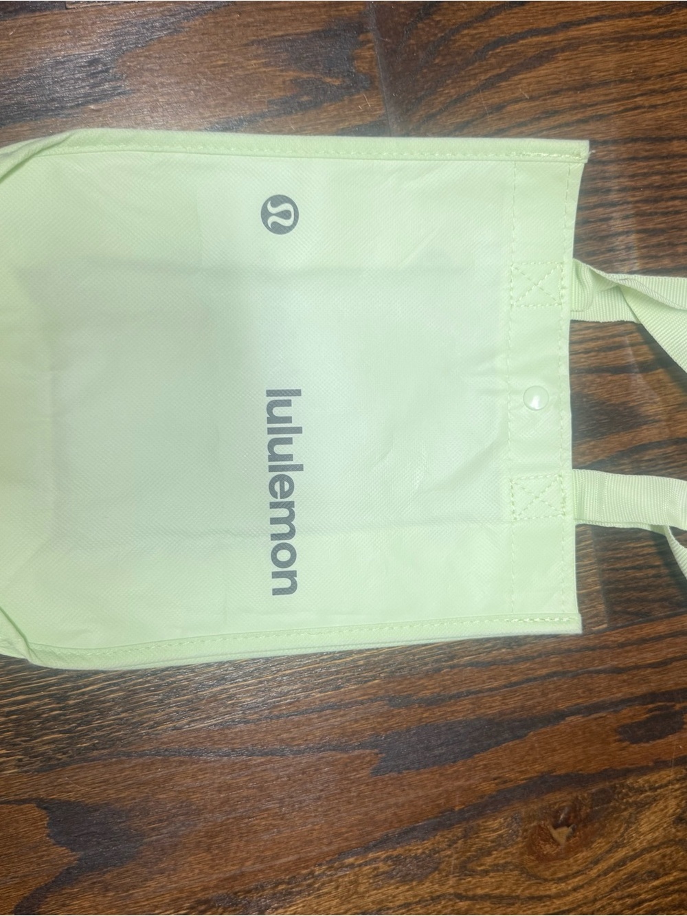 lululemon athletica Light Green Tote Bag